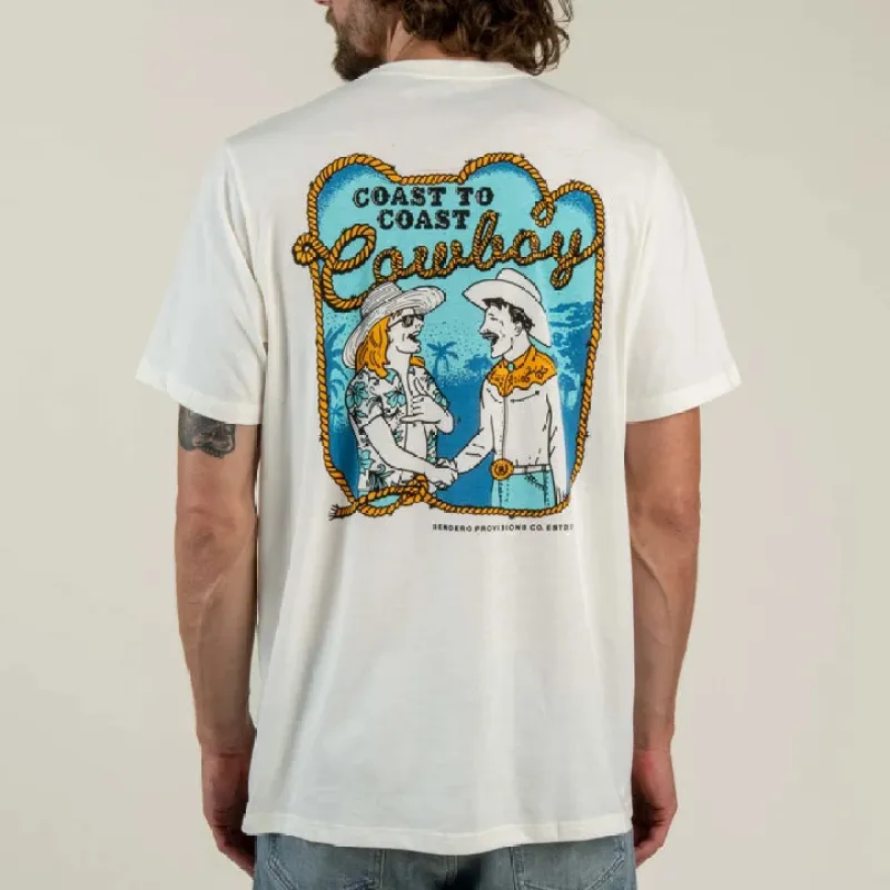Coast to Coast Cowboy T-Shirt made by Sendero Provisions CO