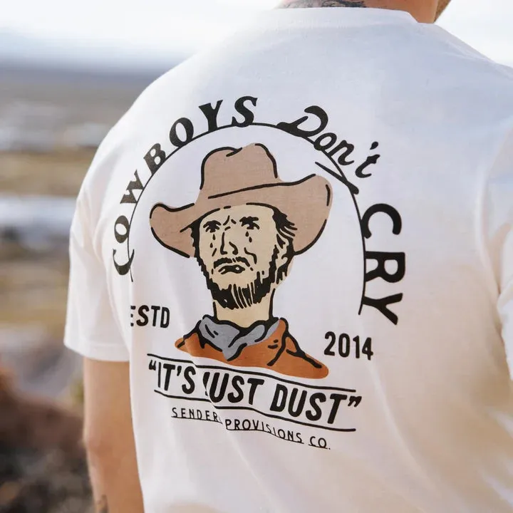 Cowboys Don't Cry T-Shirt sold by Sendero Provisions CO