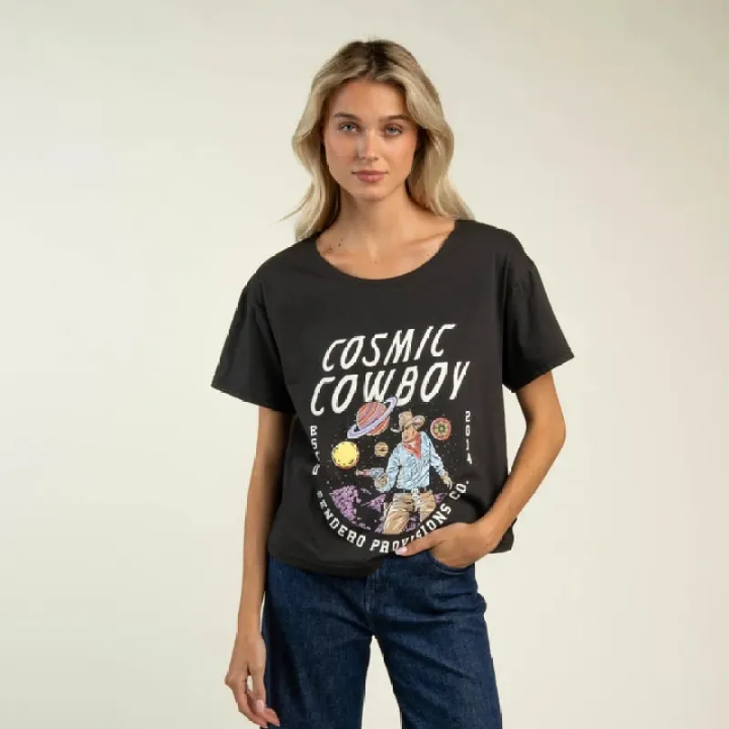 Cosmic Cowboy Basic Tee made by Sendero Provisions CO