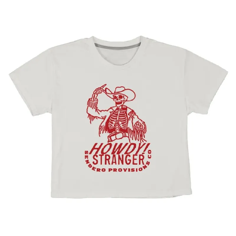 Howdy Stranger Boxy Tee made by Sendero Provisions CO