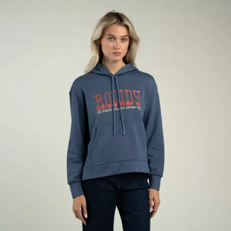 Women's Rowdy Hoodie made by Sendero Provisions CO