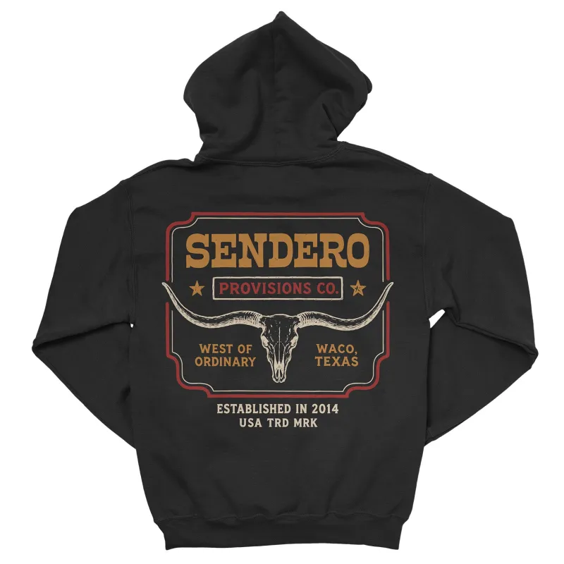Long Story Hoodie - Black made by Sendero Provisions CO