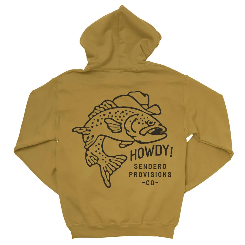 Troutlaw Hoodie - Goldenrod made by Sendero Provisions CO