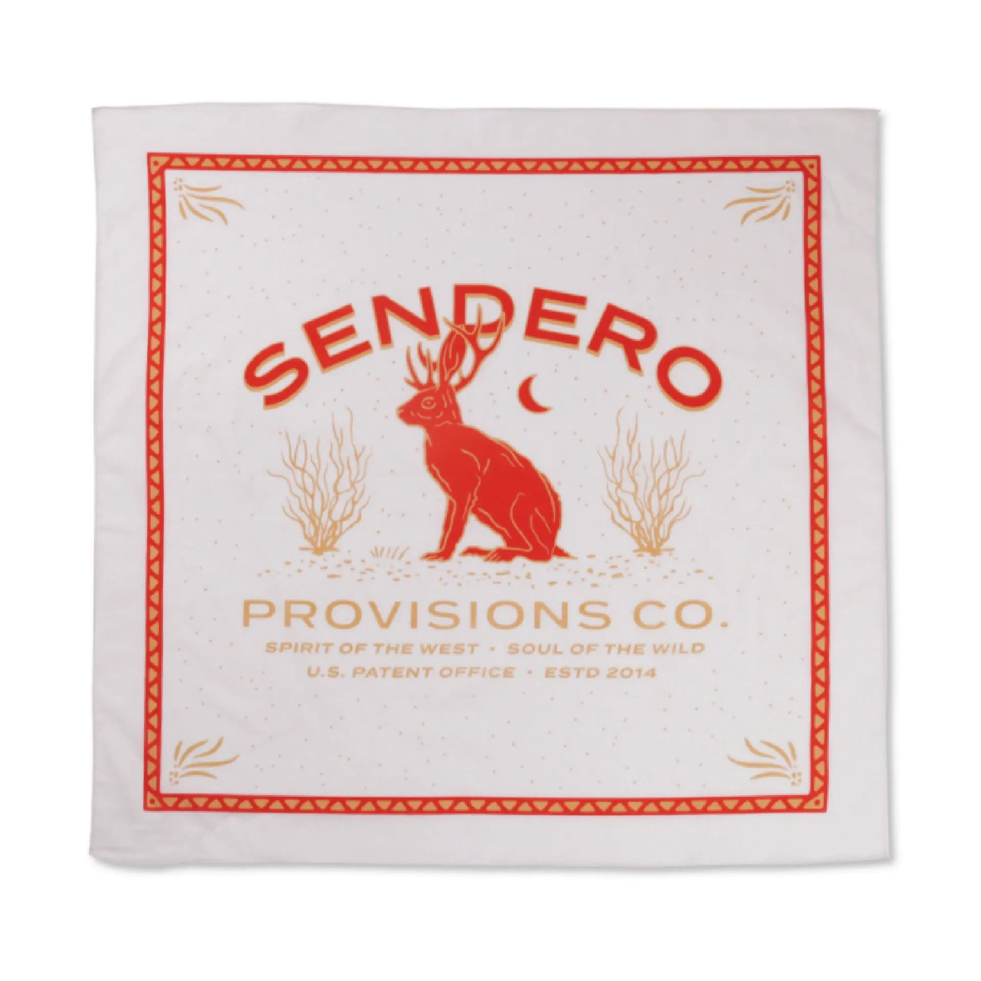 Jackalope Bandana sold by Sendero Provisions CO