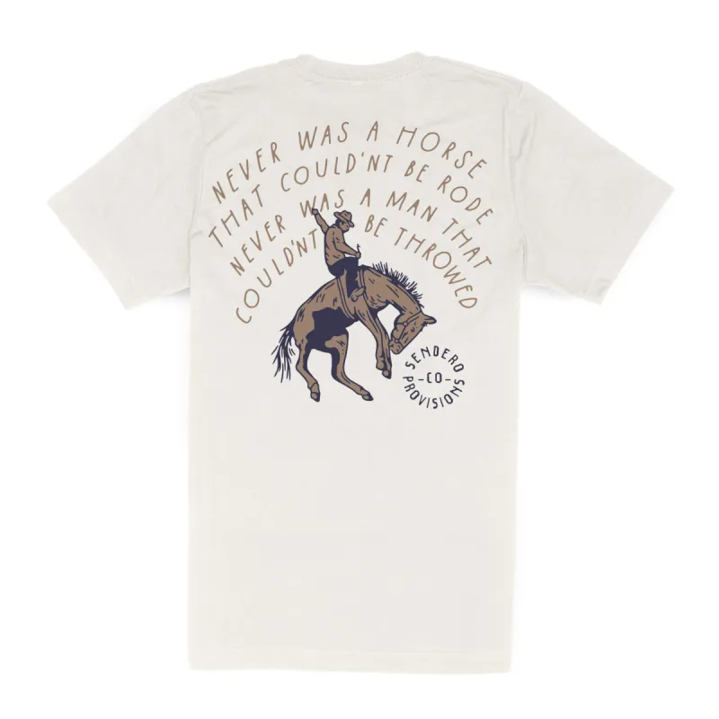 Never Was a Horse T-Shirt sold by Sendero Provisions CO