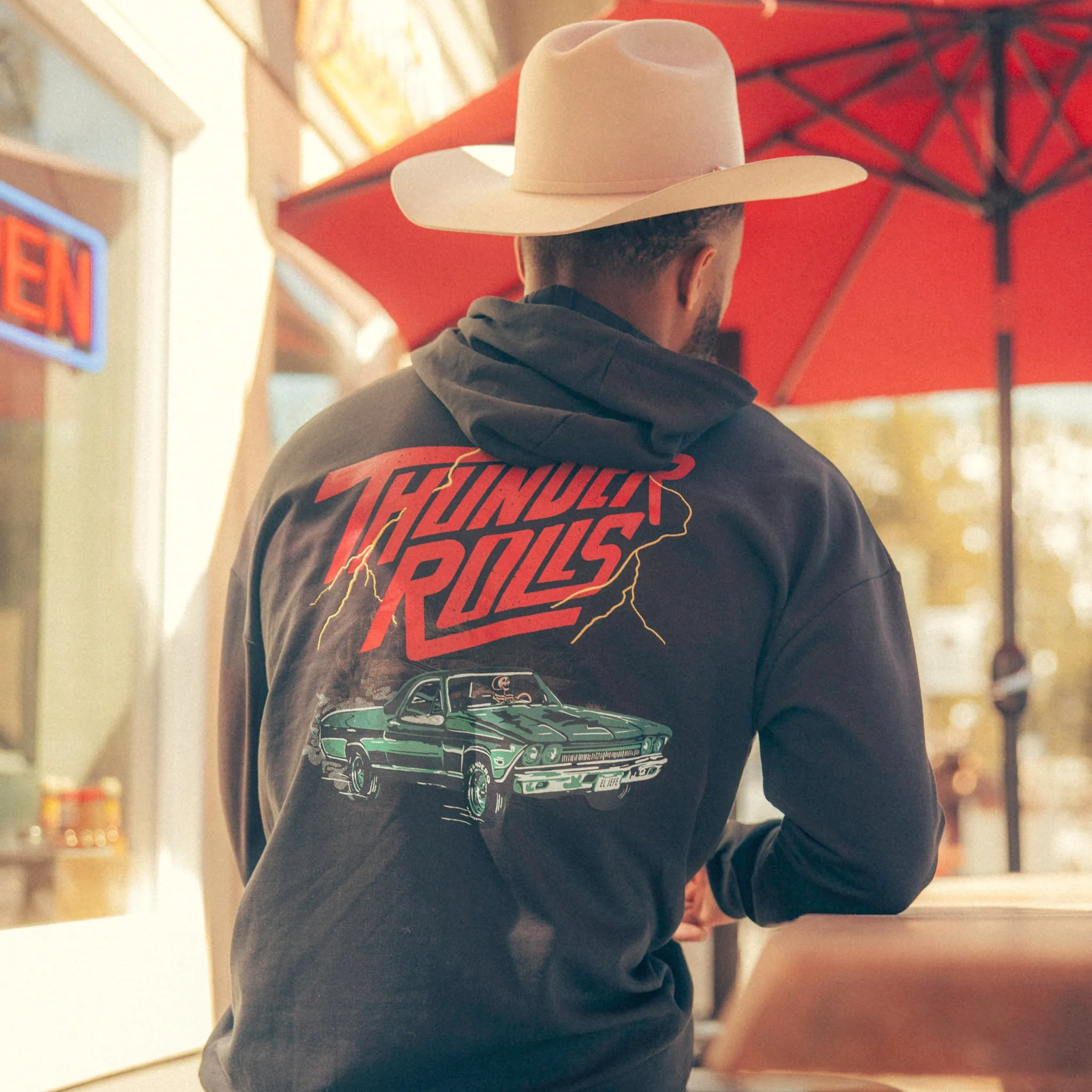 Thunder Rolls Hoodie sold by Sendero Provisions CO product image thumbnail 5