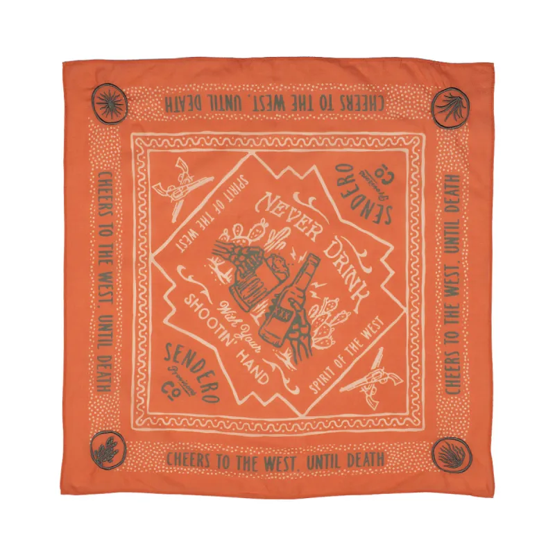 Shootin' Hand Bandana sold by Sendero Provisions CO