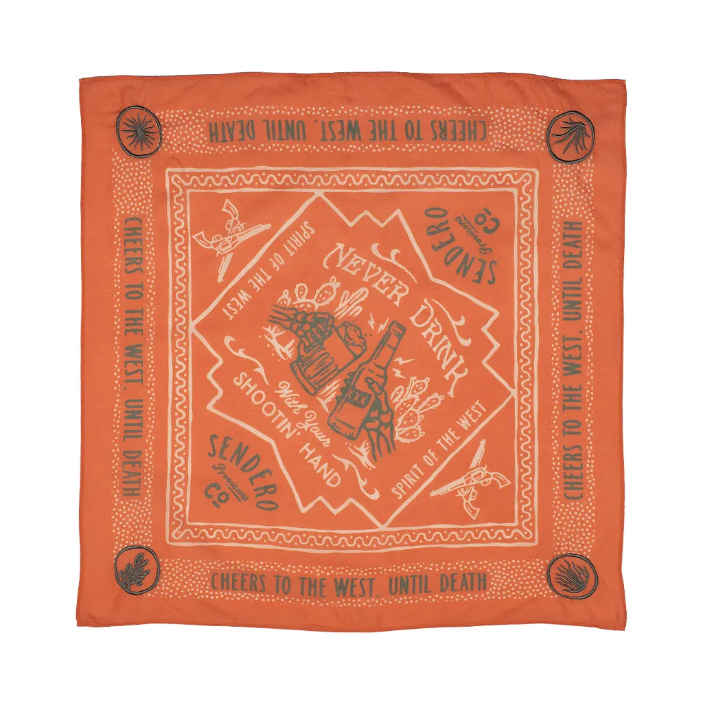 Shootin' Hand Bandana sold by Sendero Provisions CO