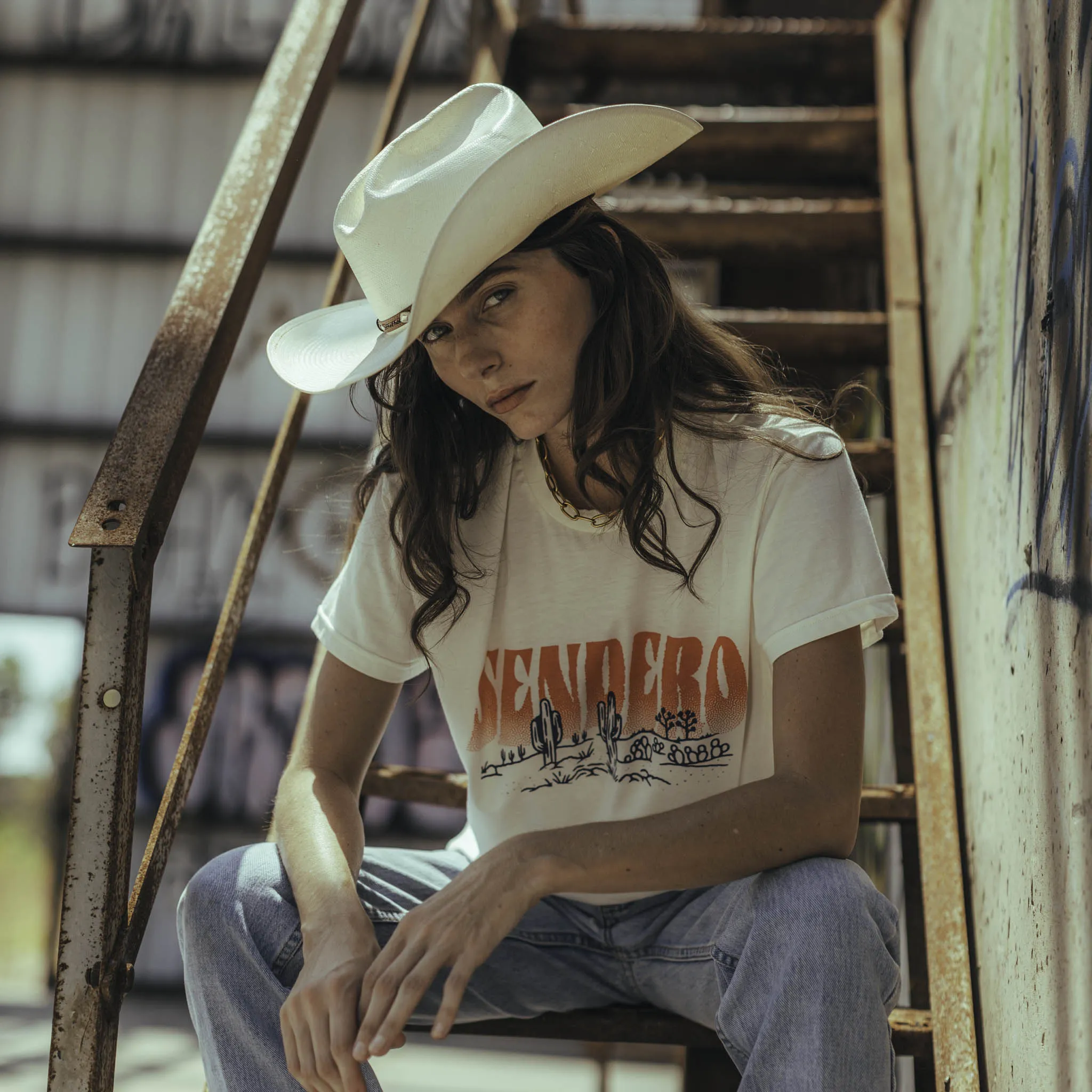 Desert Dreams Boxy Tee sold by Sendero Provisions CO product image thumbnail 2