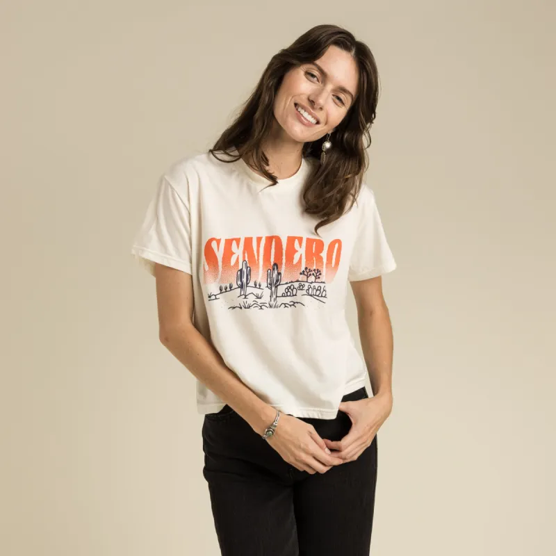 Desert Dreams Boxy Tee sold by Sendero Provisions CO