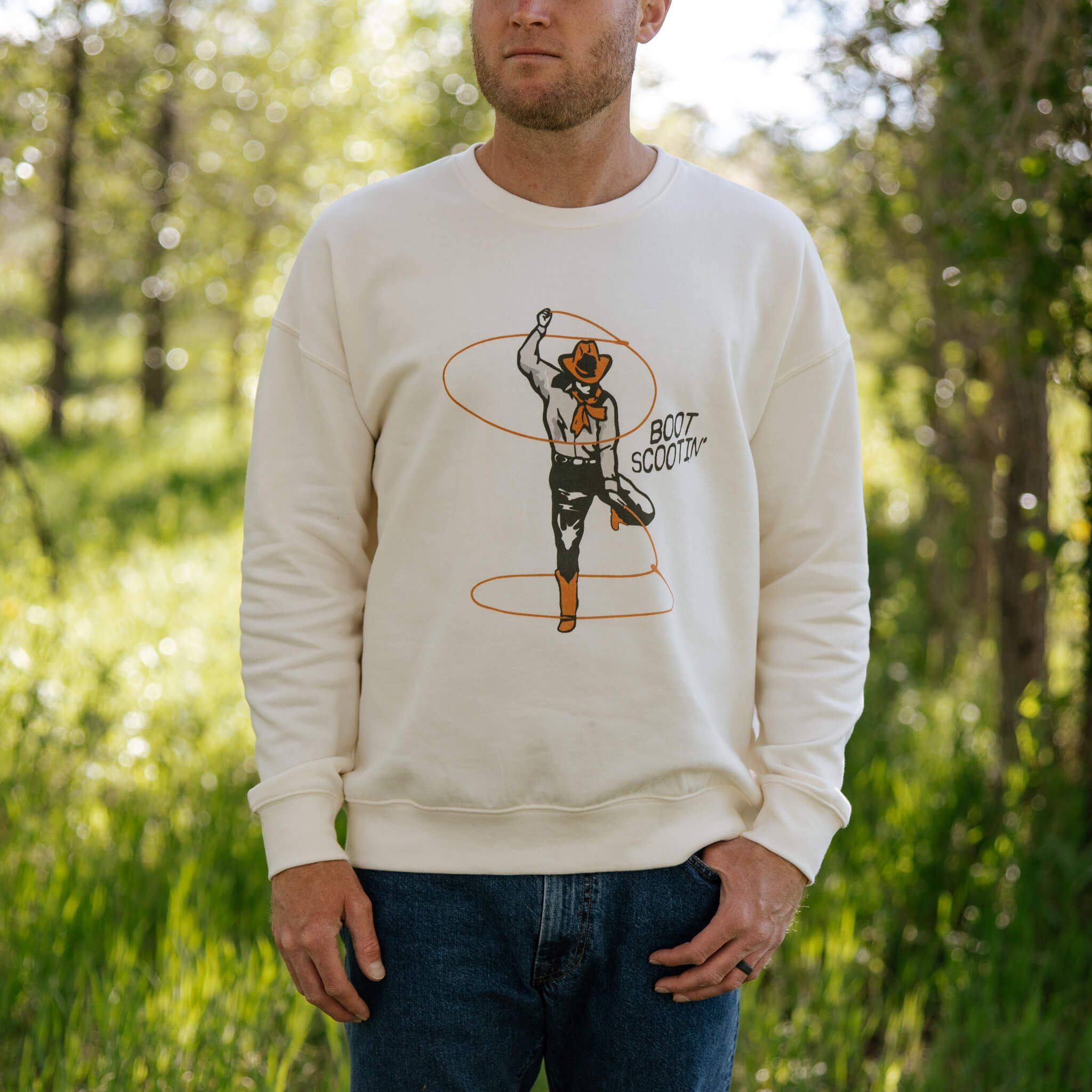 Boot Scootin' Sweatshirt sold by Sendero Provisions CO product image thumbnail 2