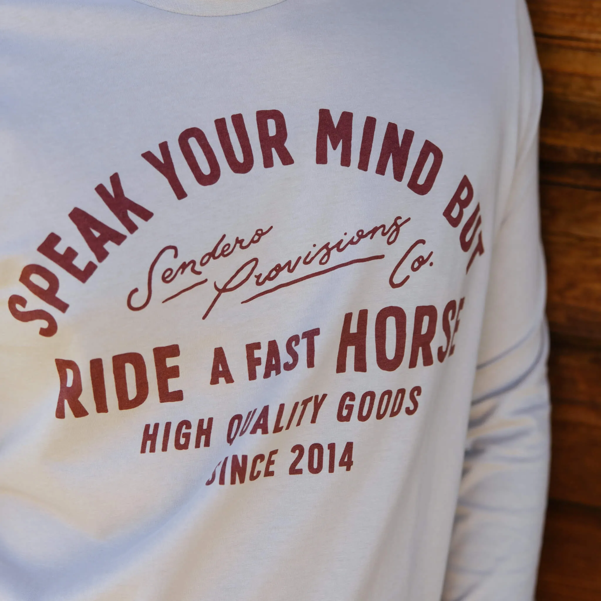 Fast Horse Long Sleeve T-Shirt sold by Sendero Provisions CO product image thumbnail 3