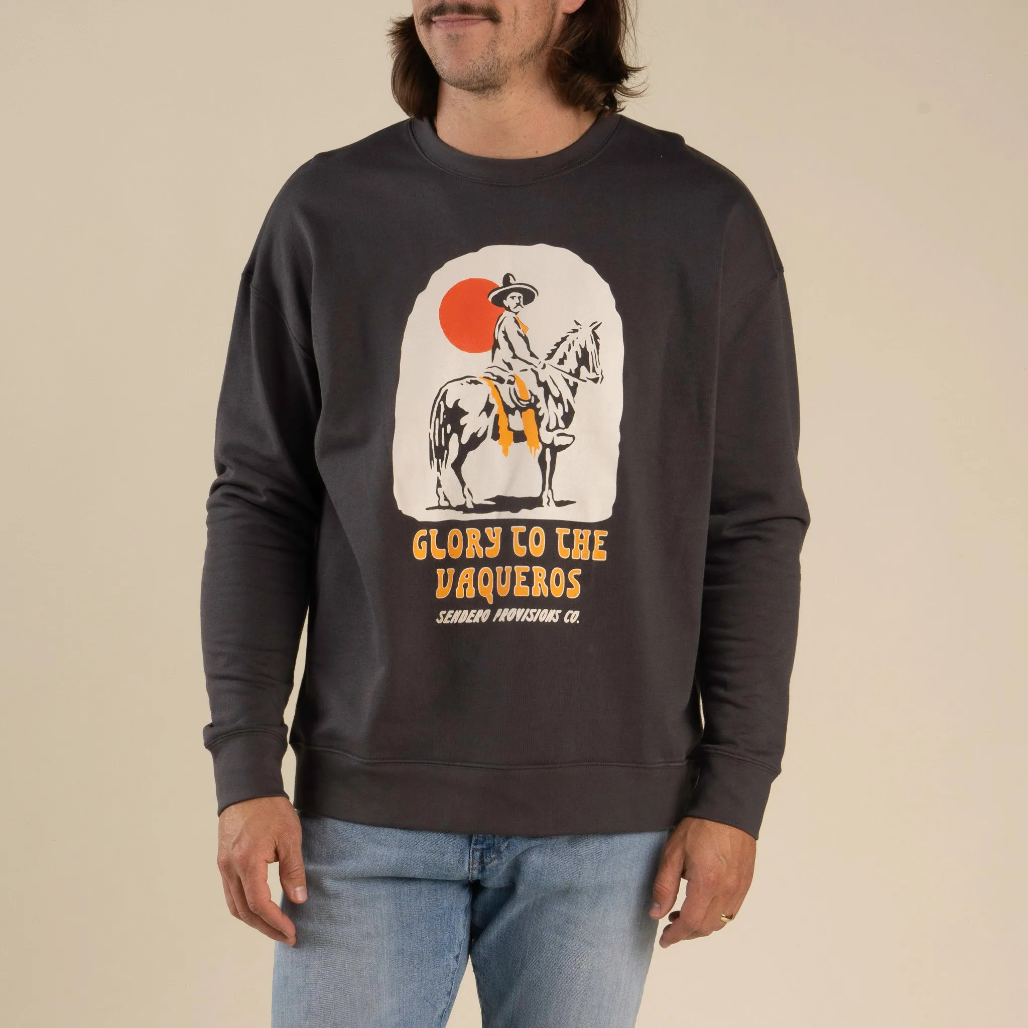 Vaqueros Sweatshirt sold by Sendero Provisions CO product image thumbnail 2