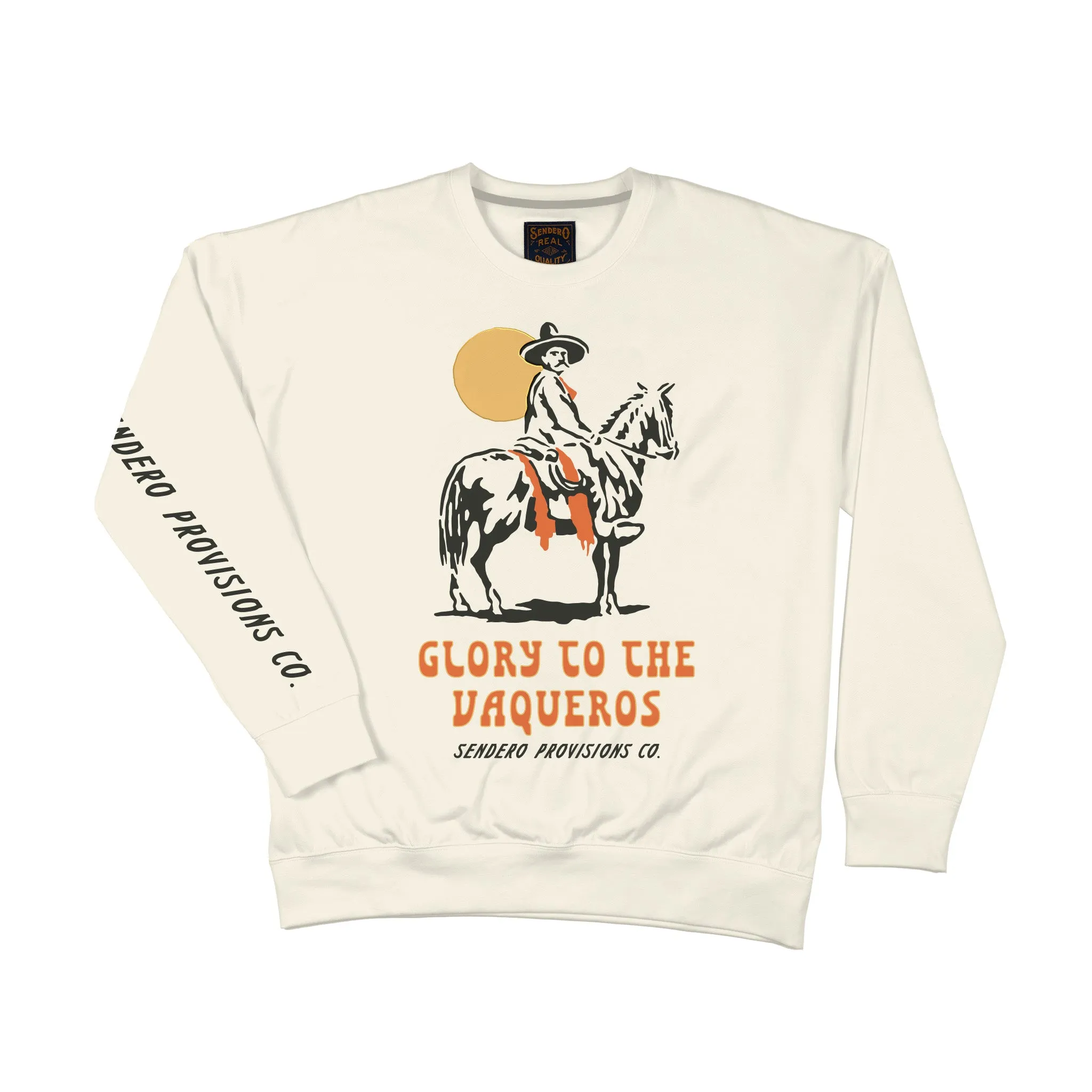 Vaqueros Sweatshirt sold by Sendero Provisions CO product image thumbnail 3