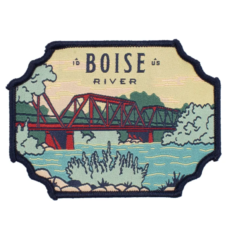 Boise River Patch made by Sendero Provisions CO