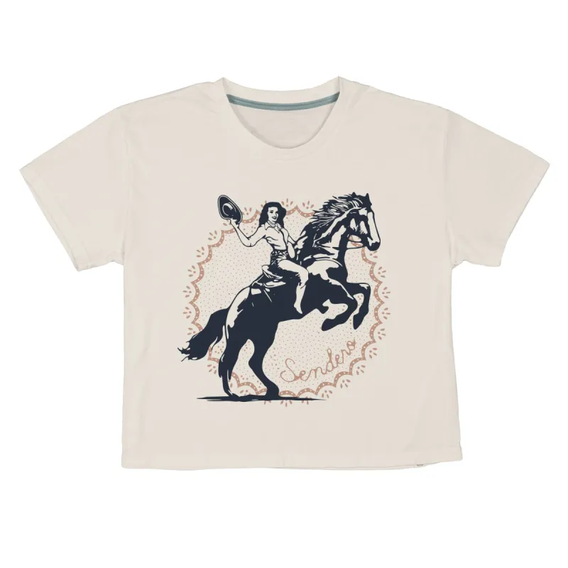 Palomino Boxy Tee sold by Sendero Provisions CO