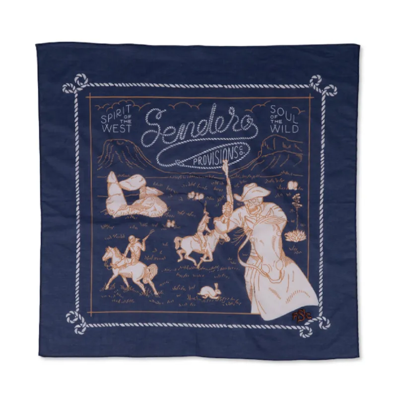 Skeleton Riders Bandana sold by Sendero Provisions CO