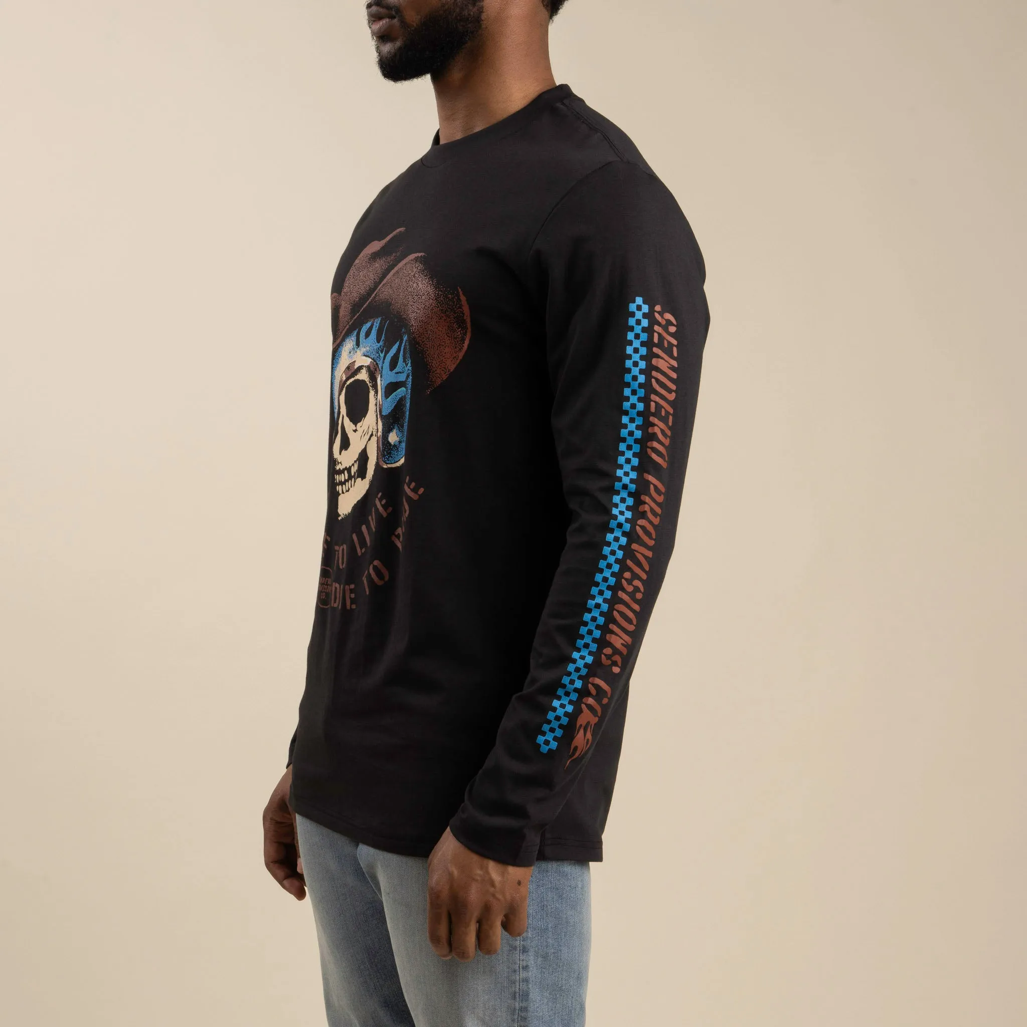 Die to Ride Long Sleeve T-Shirt sold by Sendero Provisions CO product image thumbnail 4