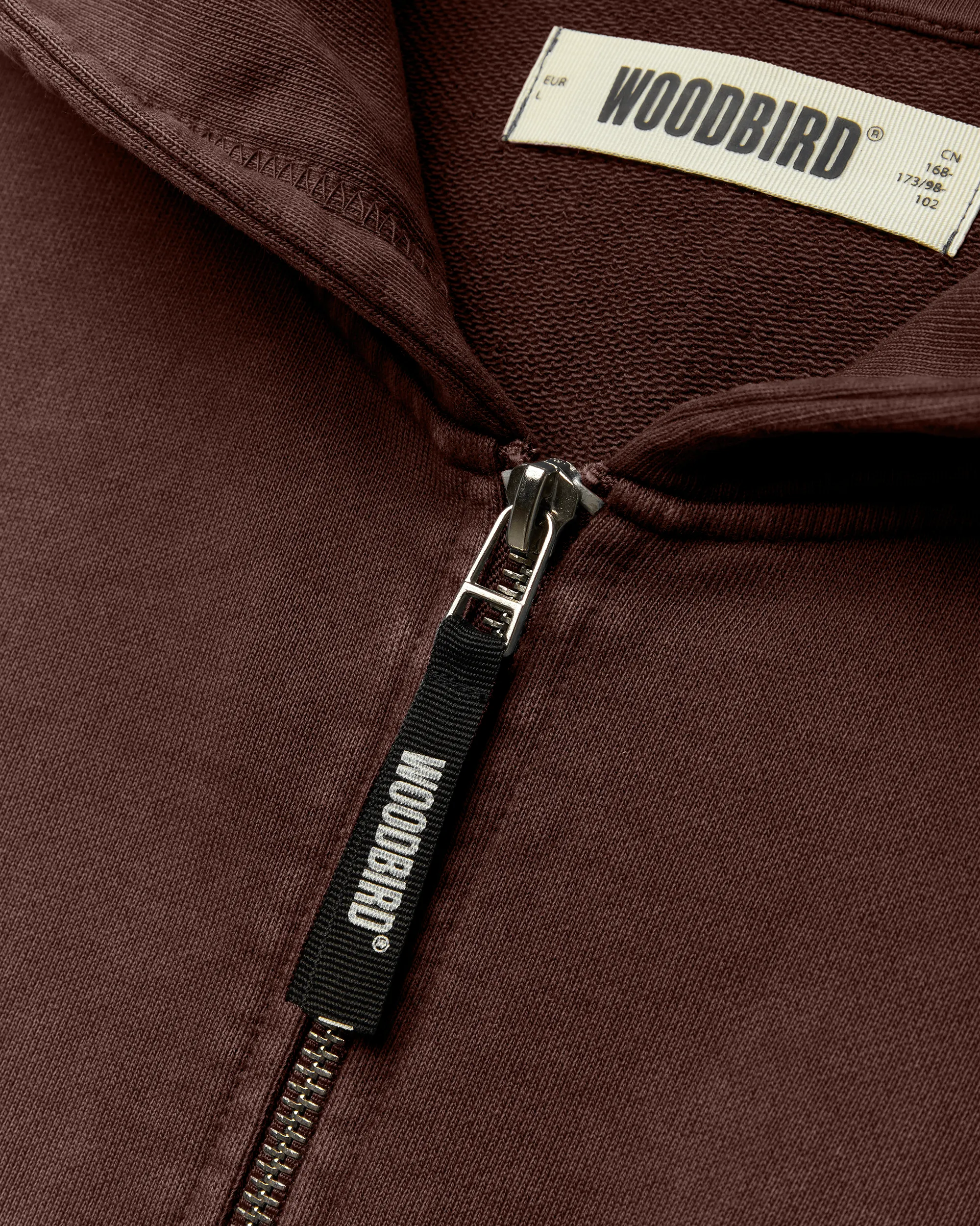 WBPacs Warp Acid Zip Hoodie sold by Woodbird product image thumbnail 4