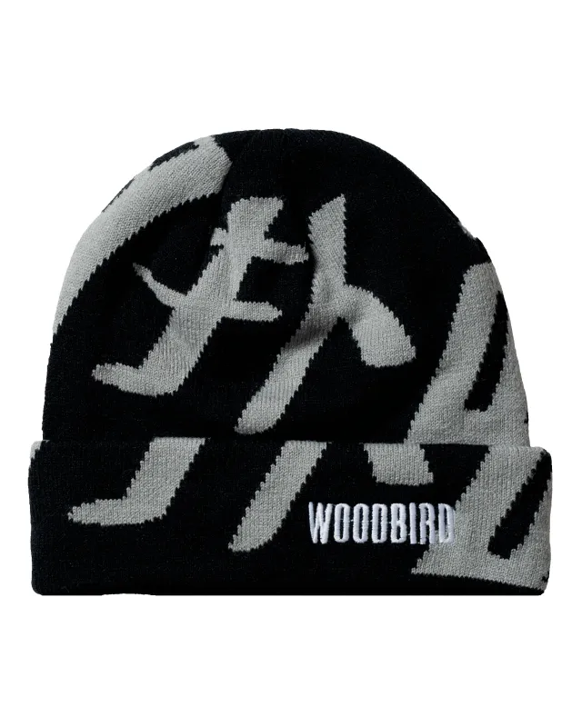 WBYan Sumo JQ Fold Beanie made by Woodbird