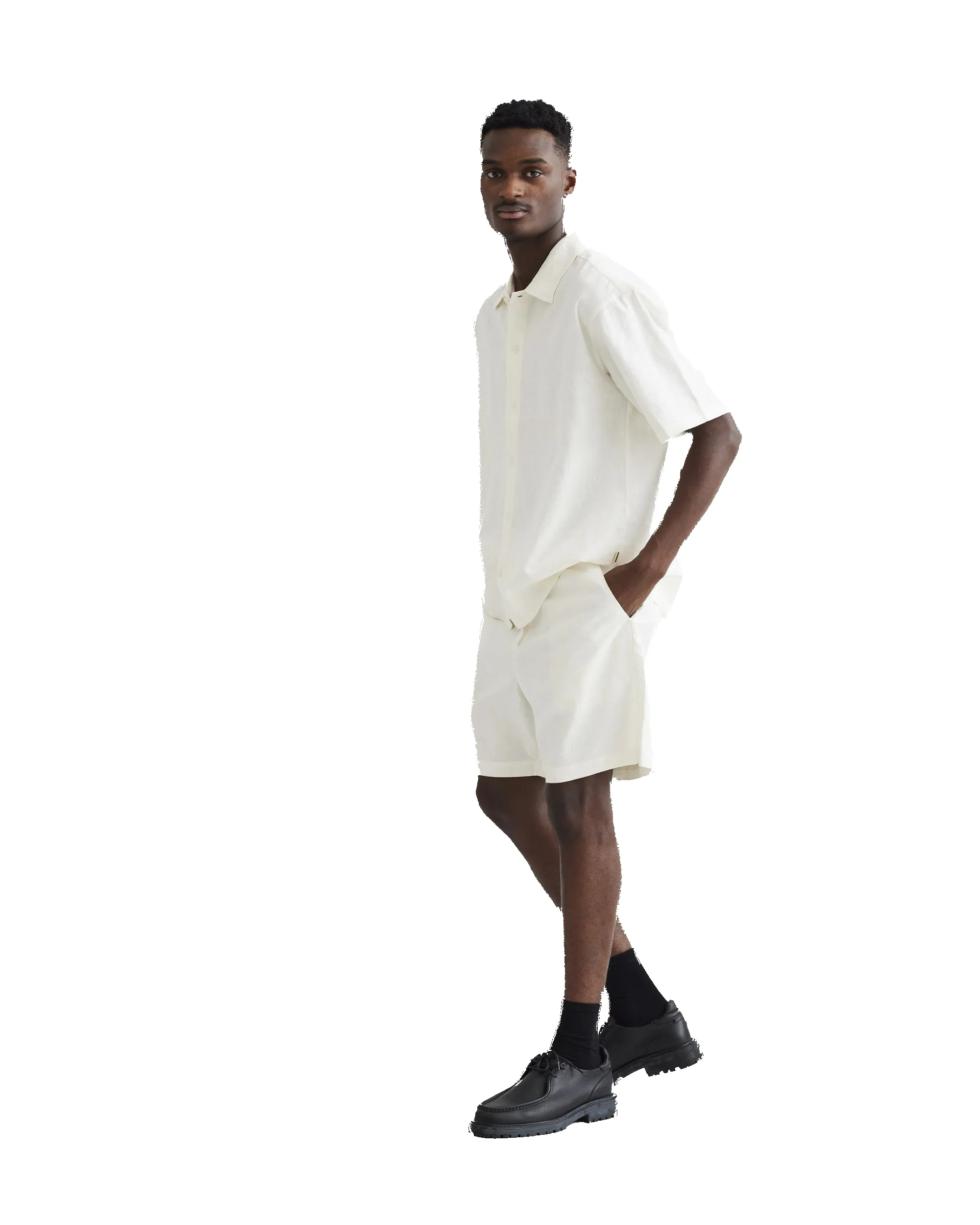 WBBommy Linen Shorts sold by Woodbird product image thumbnail 3