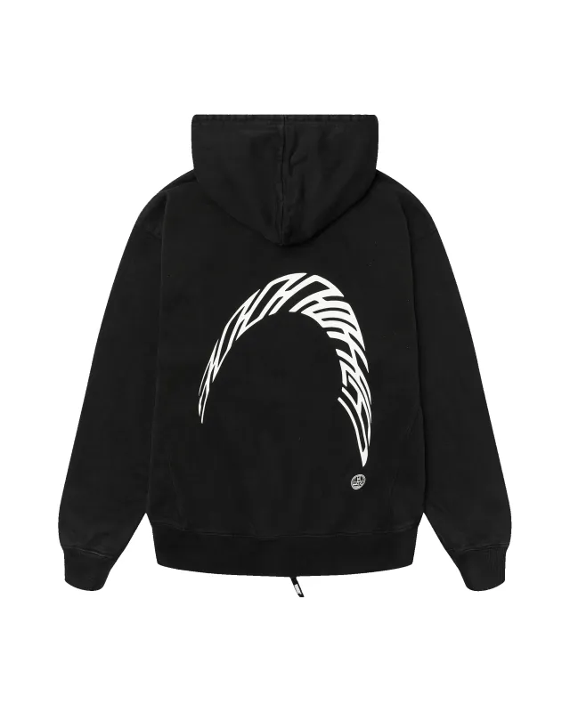 WBHarper Acid Zip Hoodie made by Woodbird