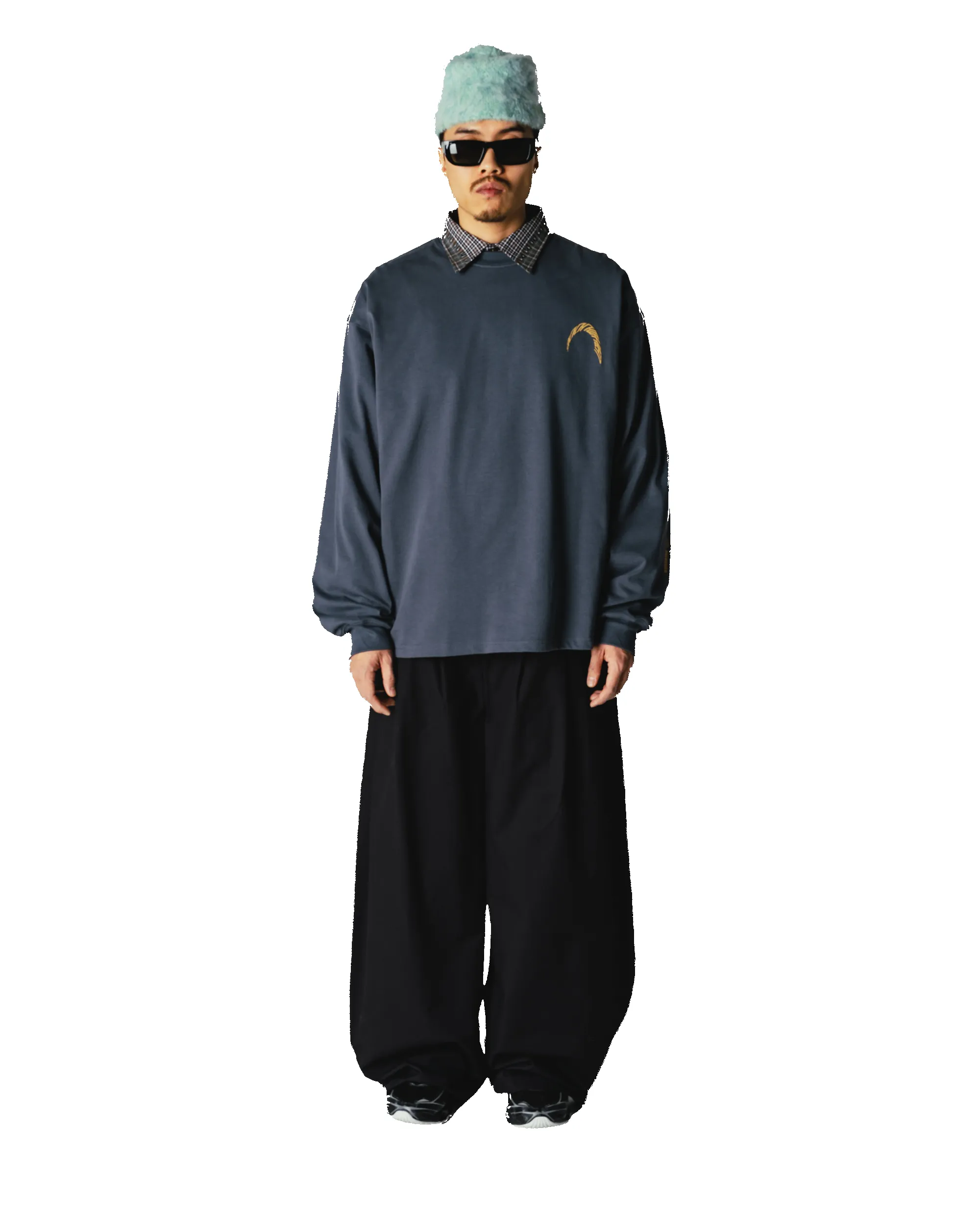 WBBeam LS Warp Tee sold by Woodbird product image thumbnail 3