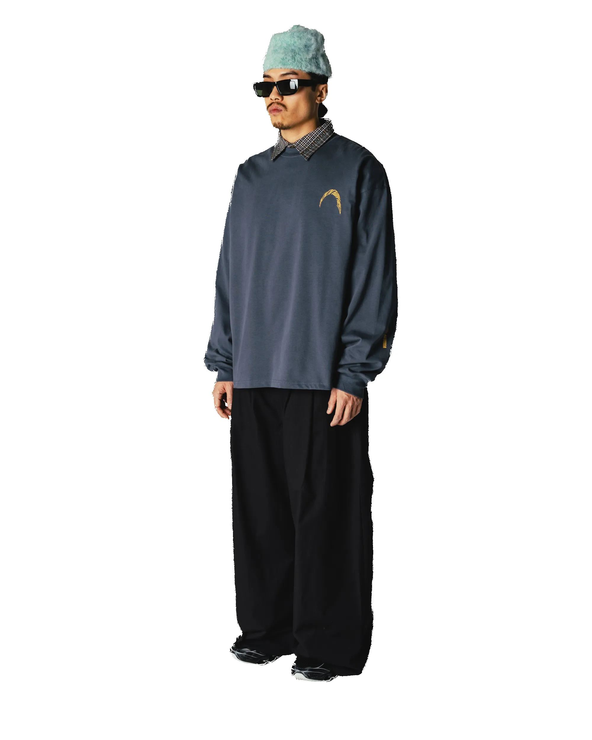 WBBeam LS Warp Tee sold by Woodbird product image thumbnail 4