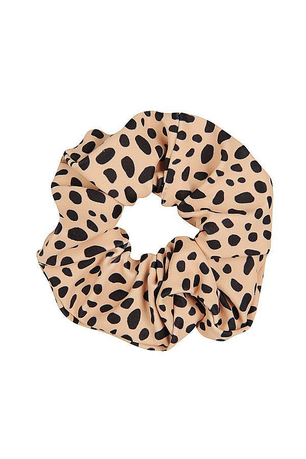 Cheetah Scrunchie sold by Kavala Collective