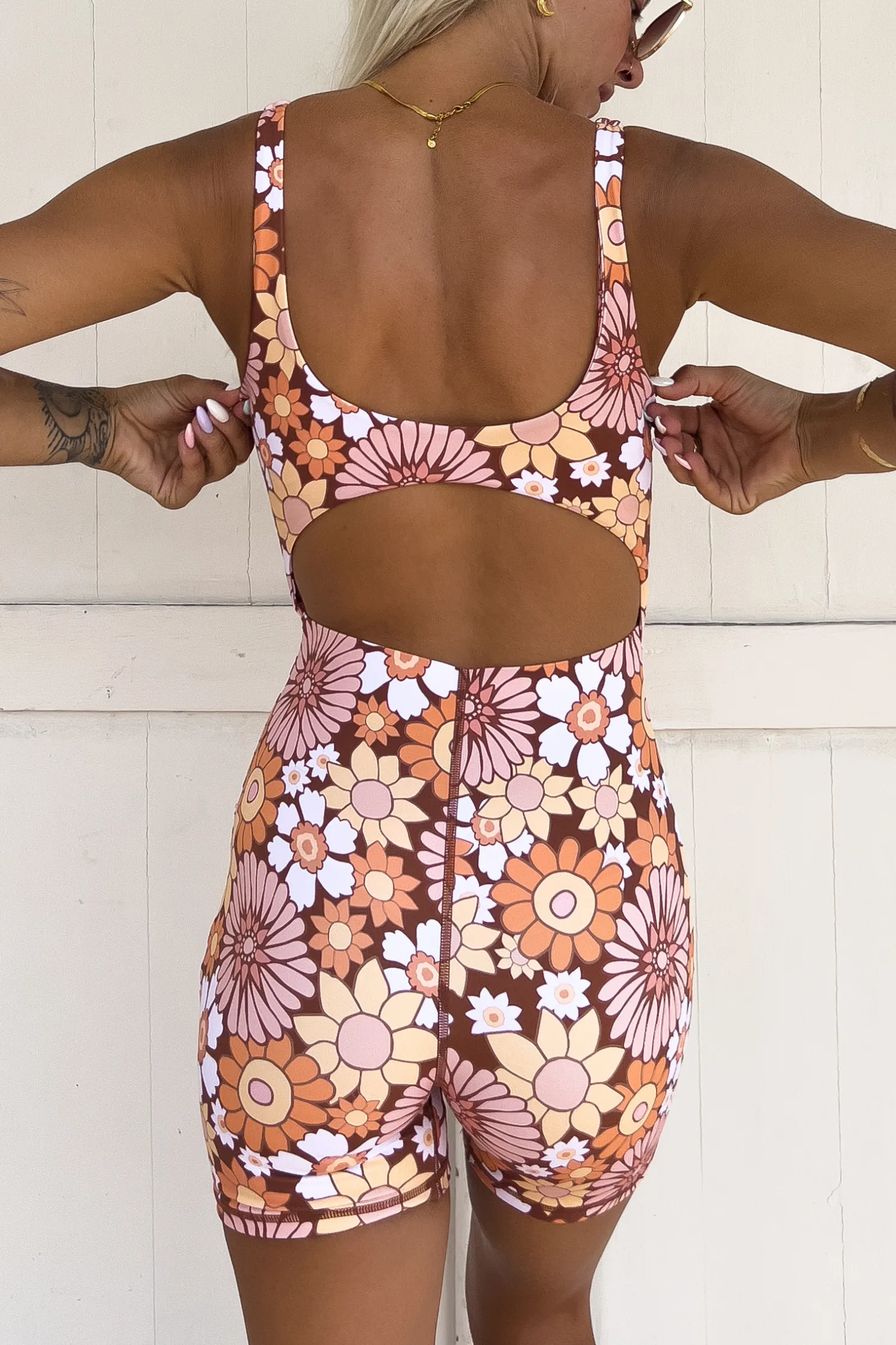 Flower Power Paros Onesie sold by Kavala Collective product image thumbnail 3