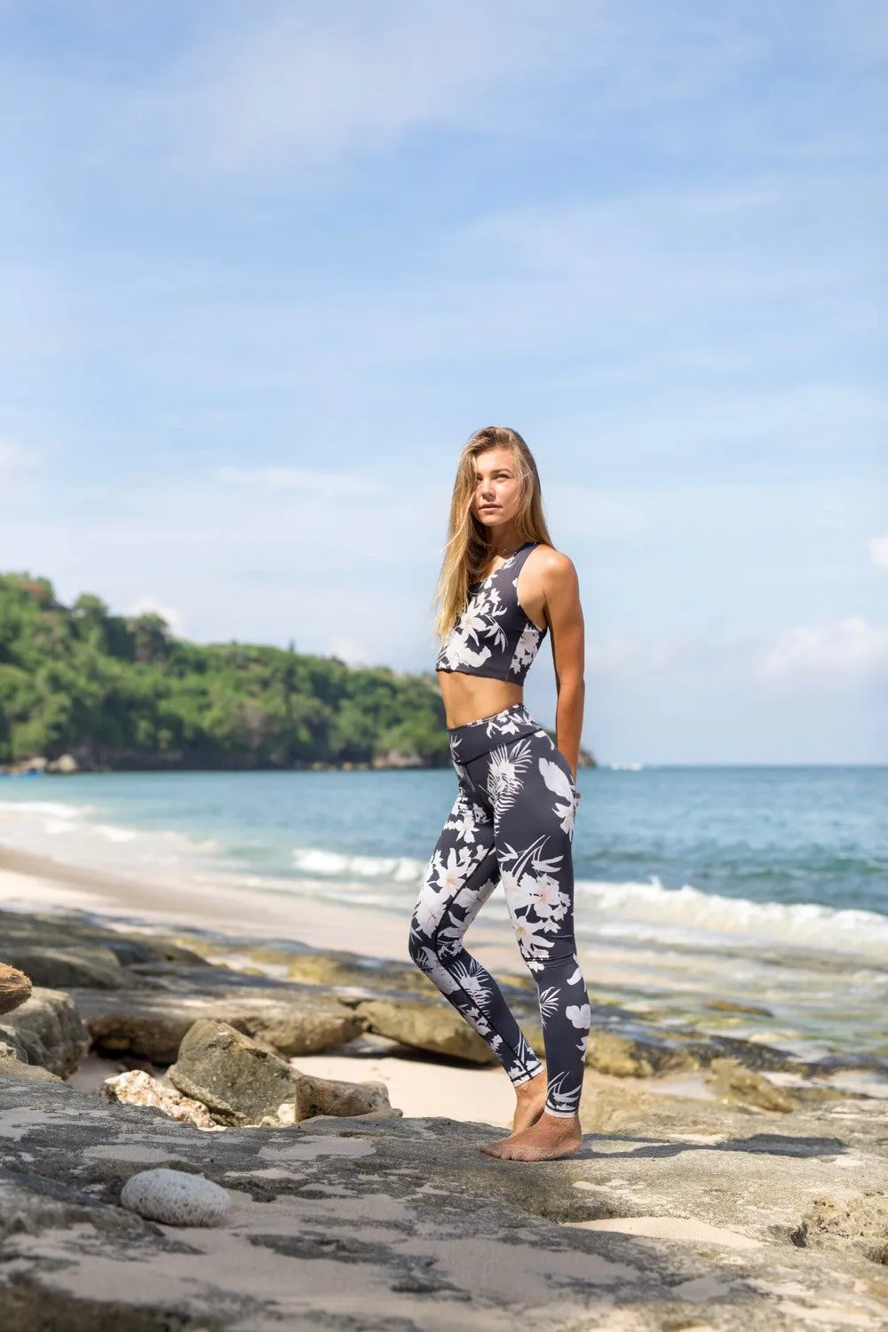 Black Hawaiian Tawaiis Crop sold by Kavala Collective product image thumbnail 3