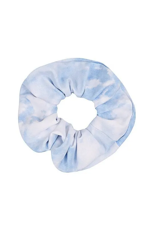 Blue Tie Dye Scrunchie sold by Kavala Collective
