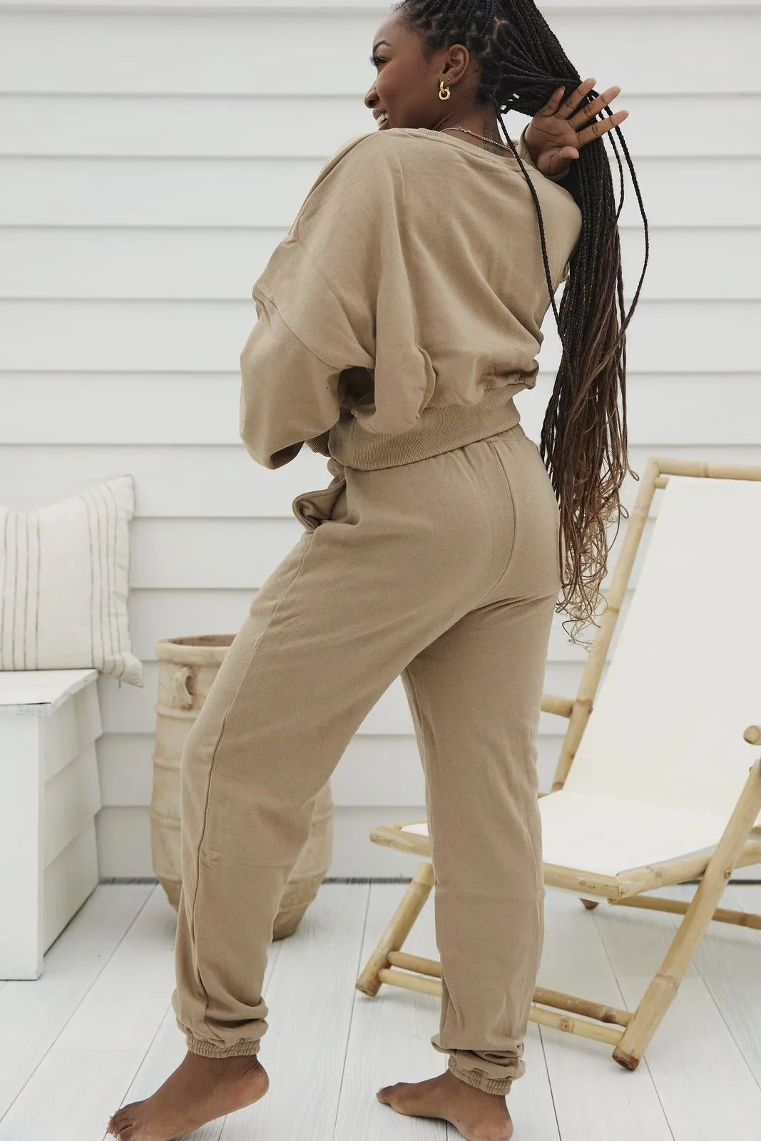 Toffee Surry Sweatpants sold by Kavala Collective product image thumbnail 4