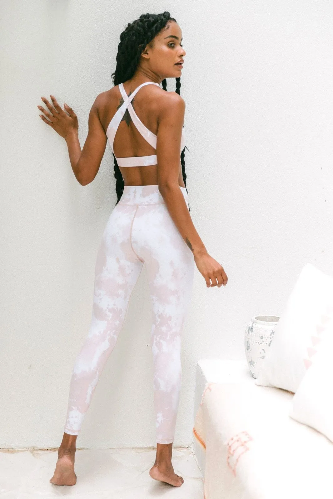 Blush Tie Dye Kavala Legging sold by Kavala Collective product image thumbnail 5