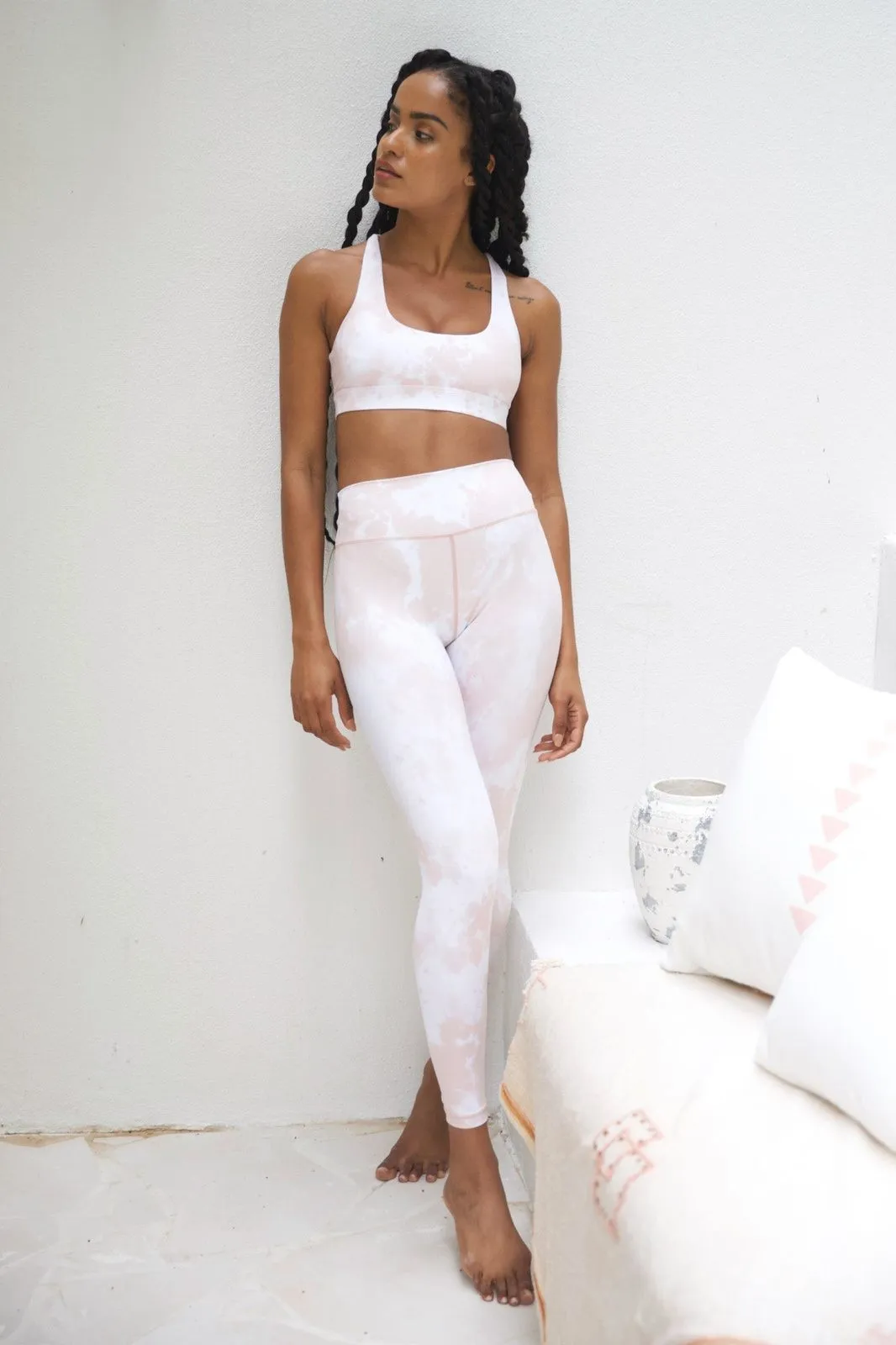 Blush Tie Dye Kavala Legging sold by Kavala Collective product image thumbnail 2