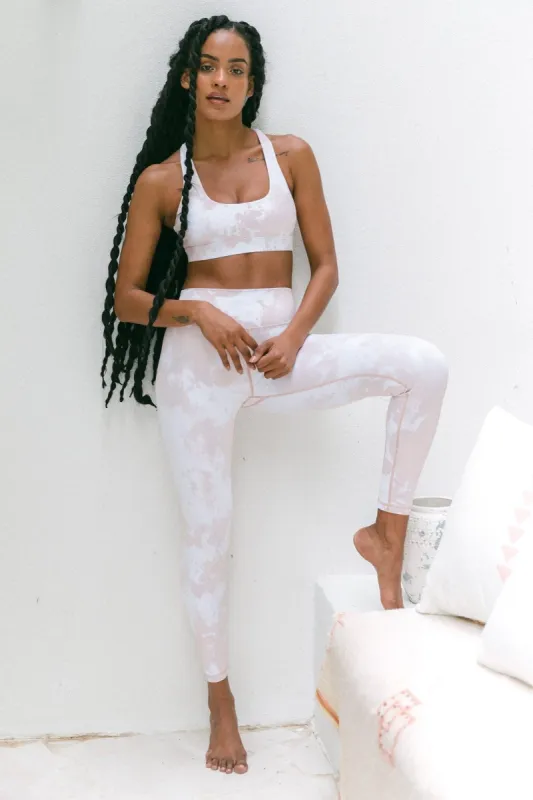 Blush Tie Dye Balian Crop sold by Kavala Collective