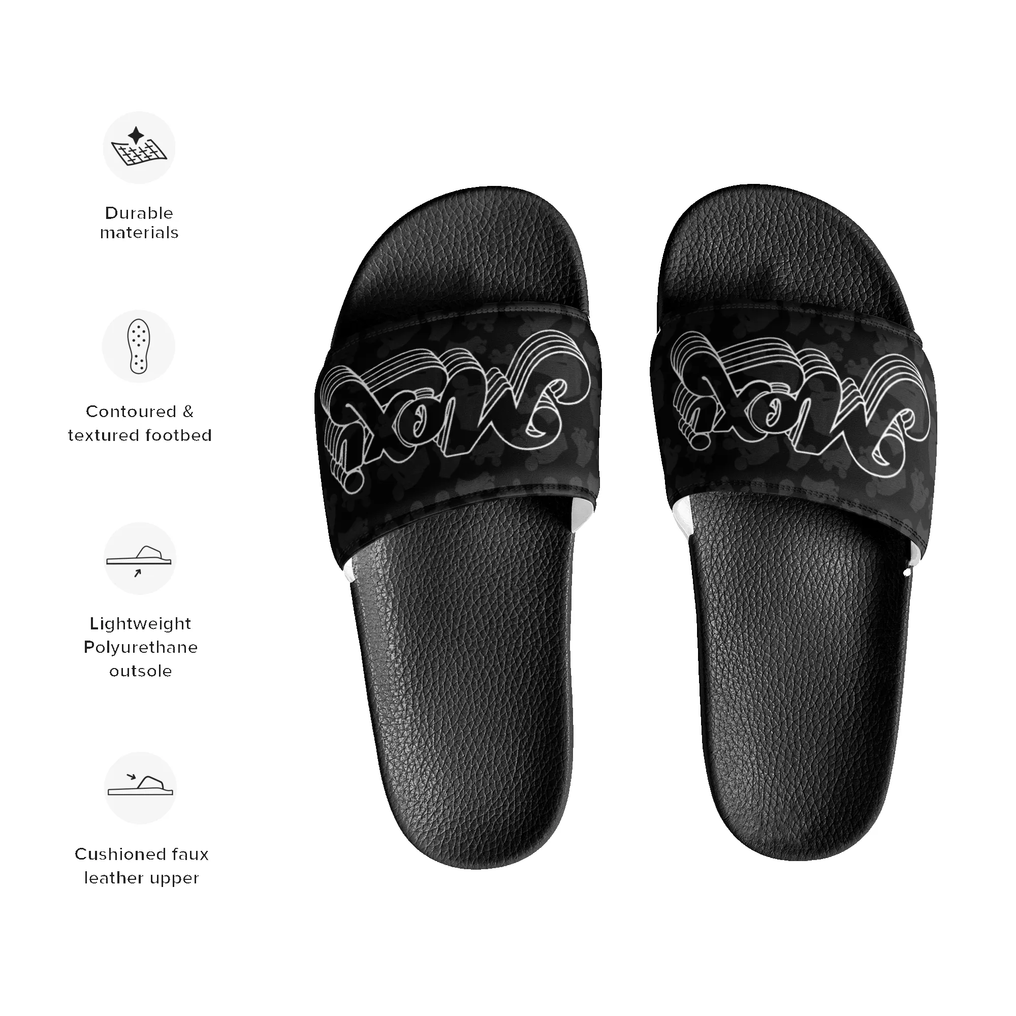 Moxi Spectrum Slides (Black) sold by Moxi Skates product image thumbnail 2