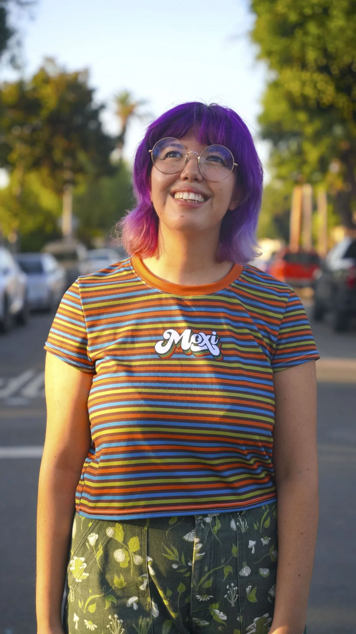 Moxi Spectrum Crop Top (Green) sold by Moxi Skates product image thumbnail 2