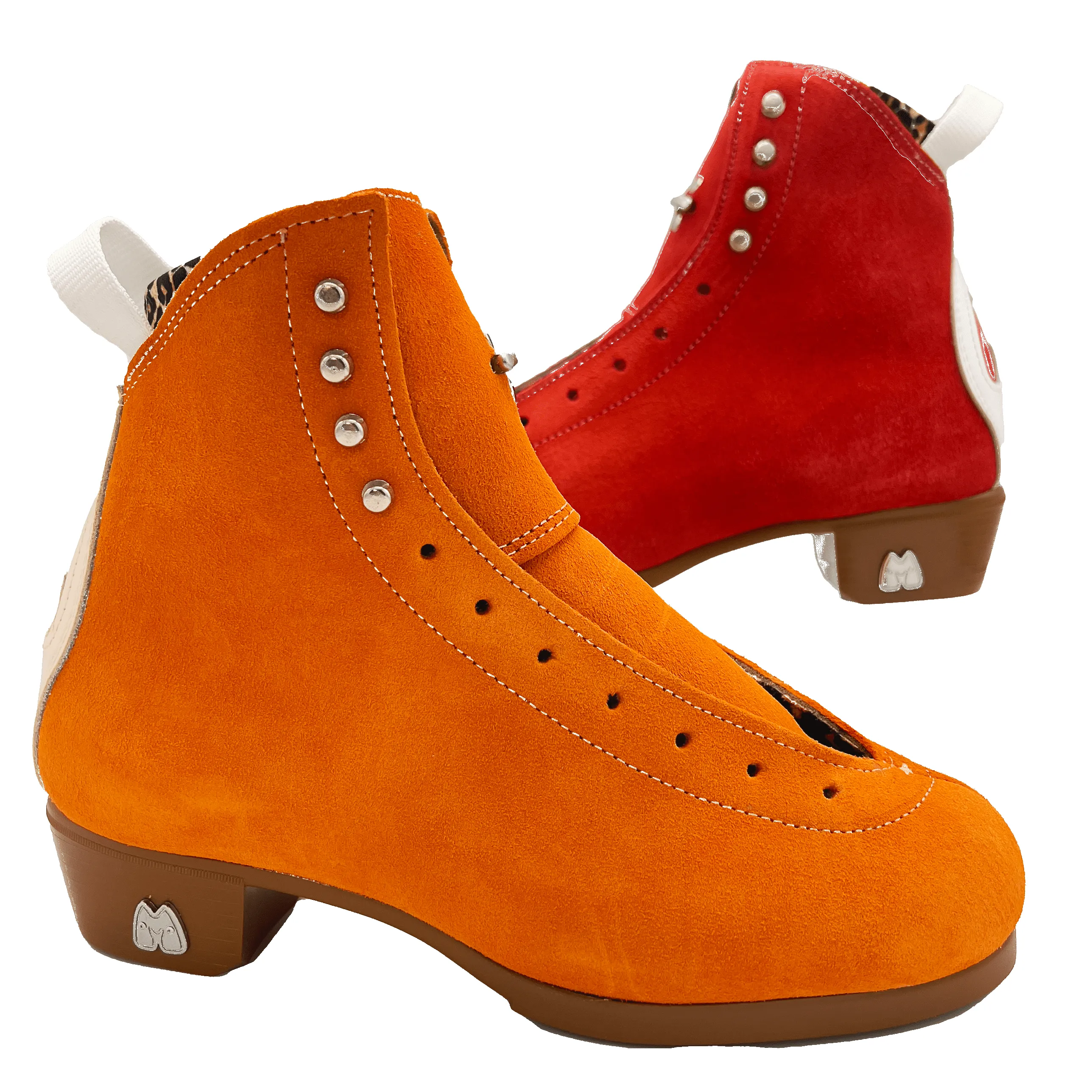 Jack 1 Custom Mismatch - Poppy and Clementine (Size 6) sold by Moxi Skates