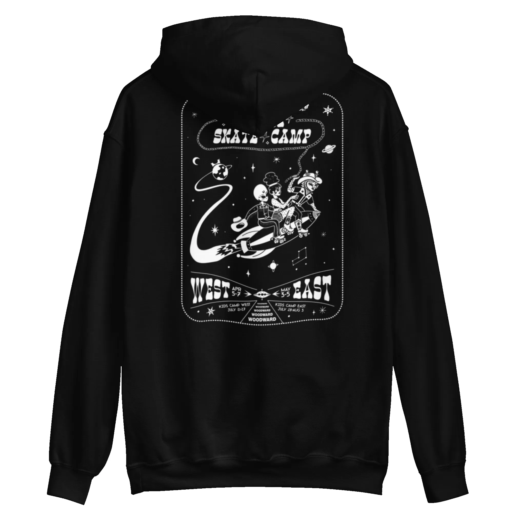 Moxi Skate Camp 2024 Hoodie sold by Moxi Skates product image thumbnail 3