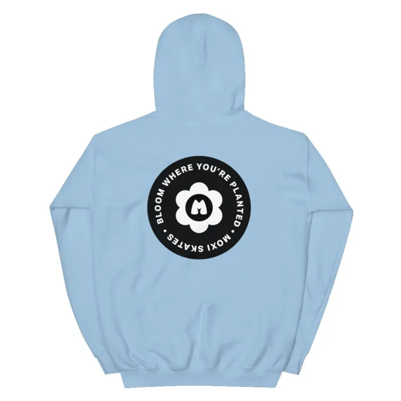 Bloom Unisex Hoodie made by Moxi Skates
