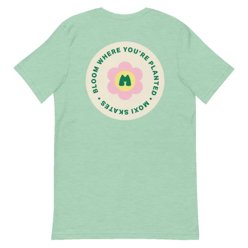 Bloom Unisex Tee sold by Moxi Skates