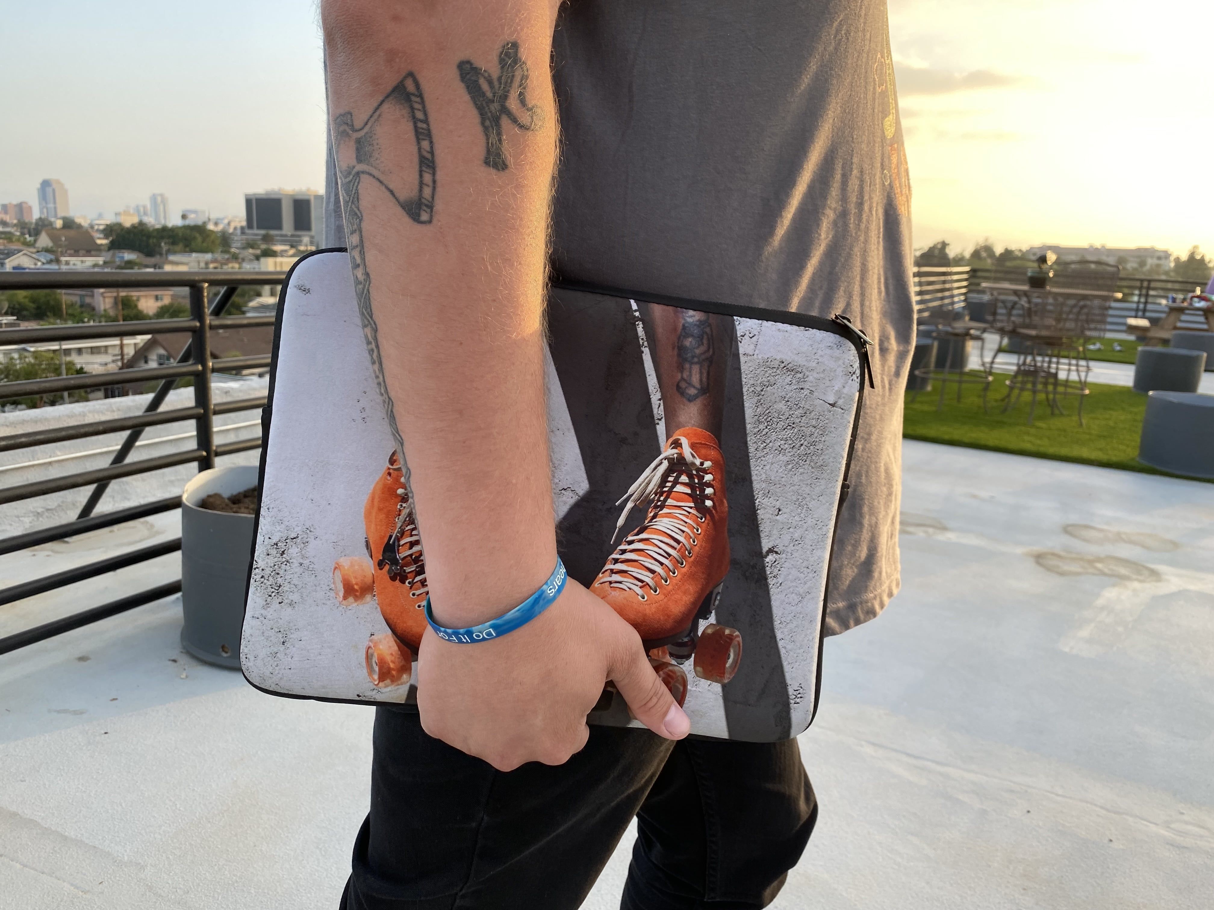 Clementine Laptop Case sold by Moxi Skates product image thumbnail 2