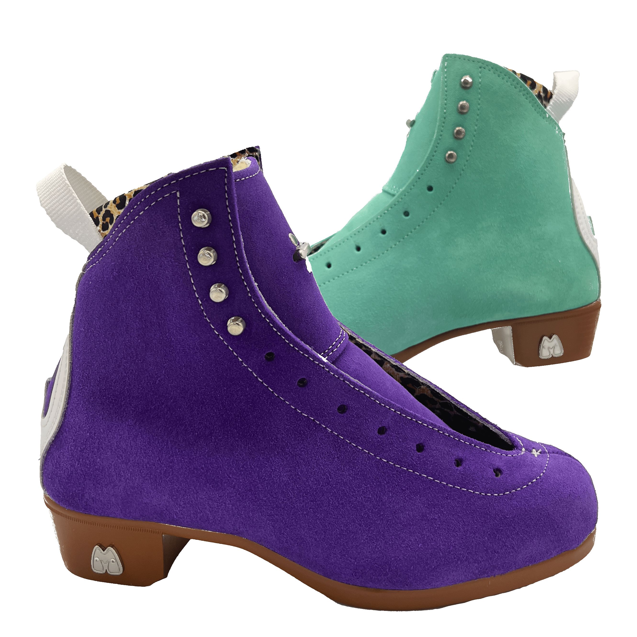 Jack 1 Custom Mismatch - Floss and Taffy (Size 7) sold by Moxi Skates