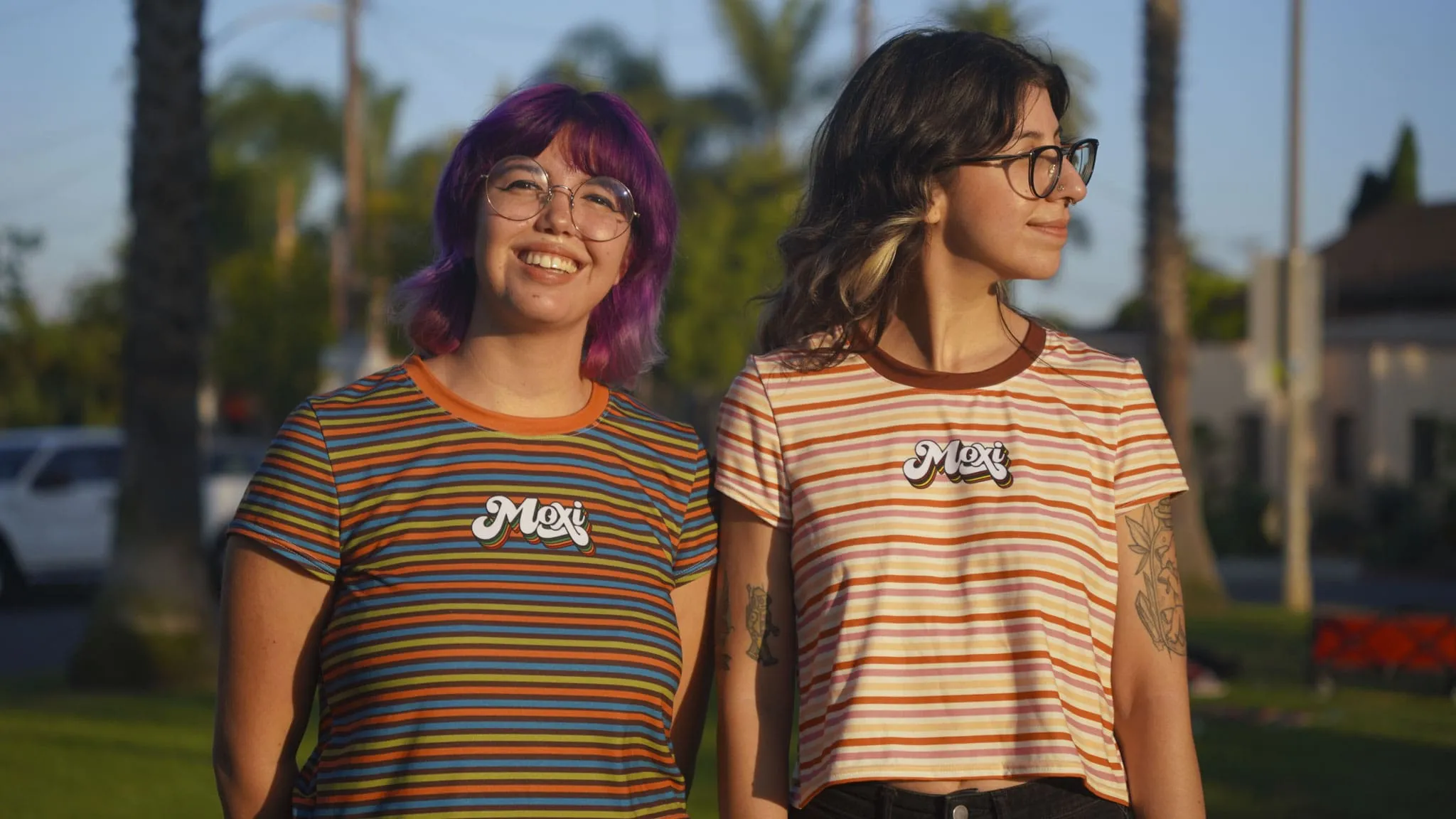 Moxi Spectrum Crop Top (Brown) sold by Moxi Skates product image thumbnail 4