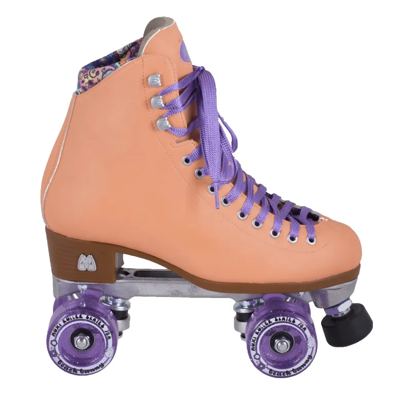 Beach Bunny Roller Skates - Peach Blanket sold by Moxi Skates