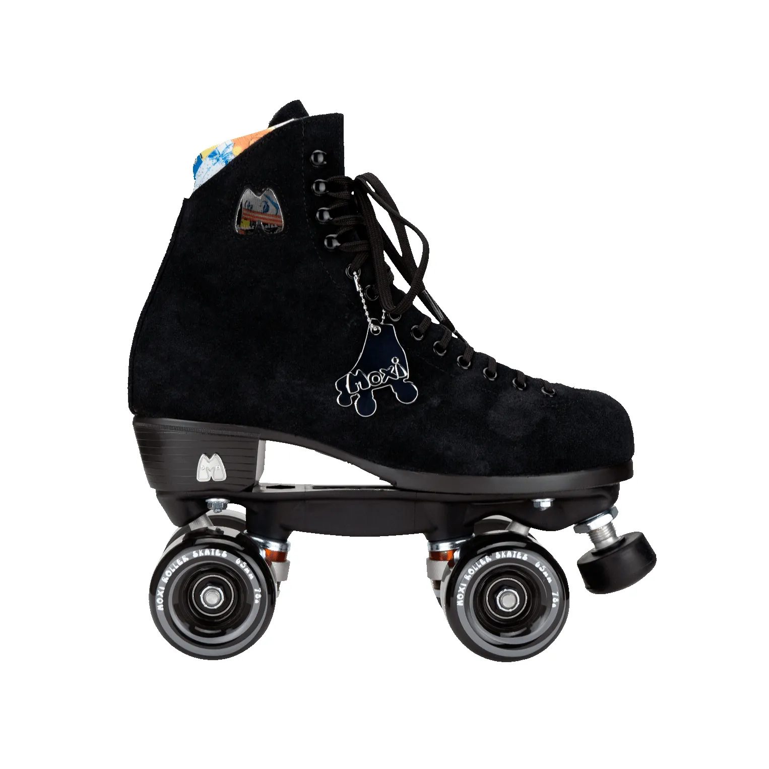 Lolly Outdoor Complete - Classic Black Suede sold by Moxi Skates