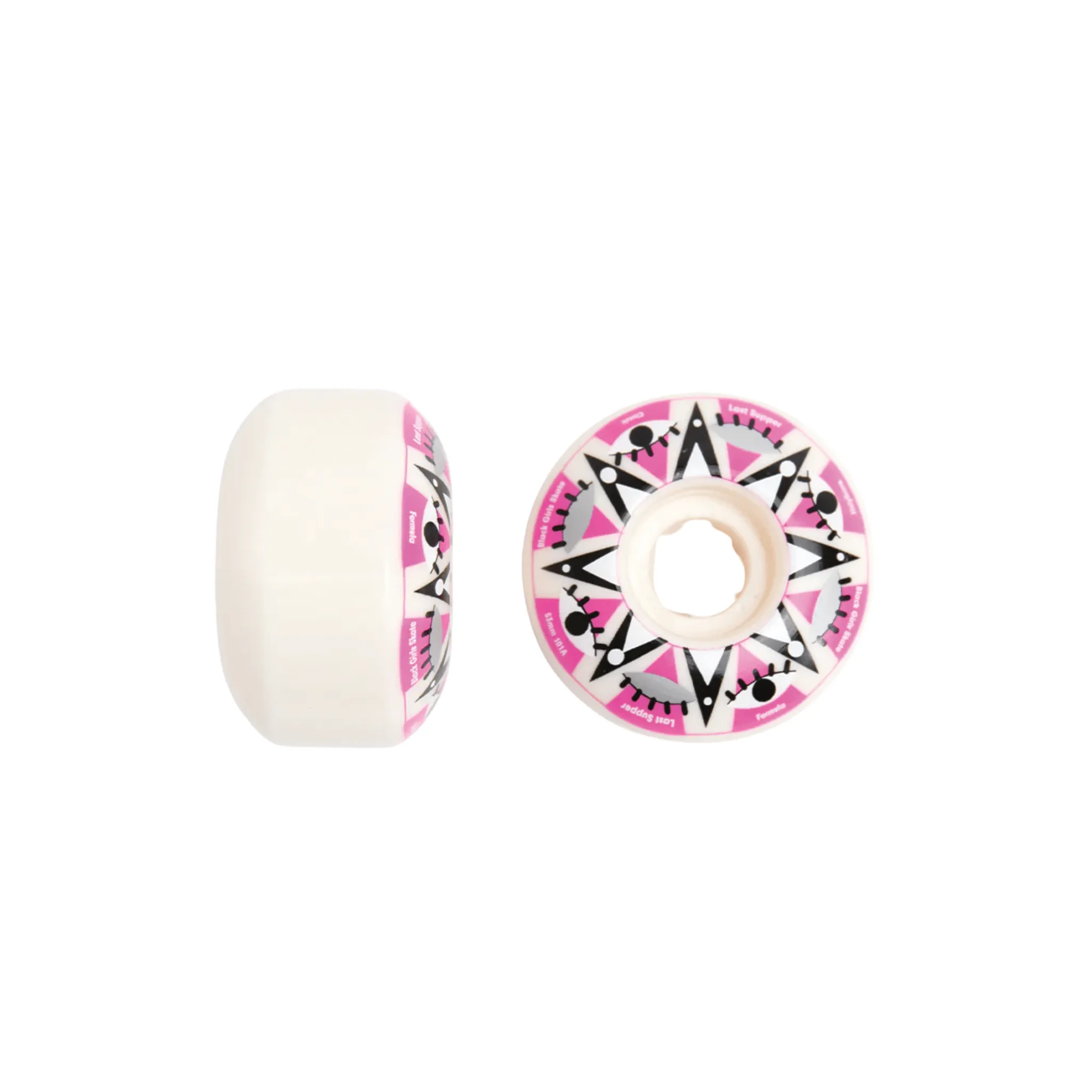 Black Girls Skate X Last Supper Holythane Classics (53mm/101a) sold by Moxi Skates product image thumbnail 2