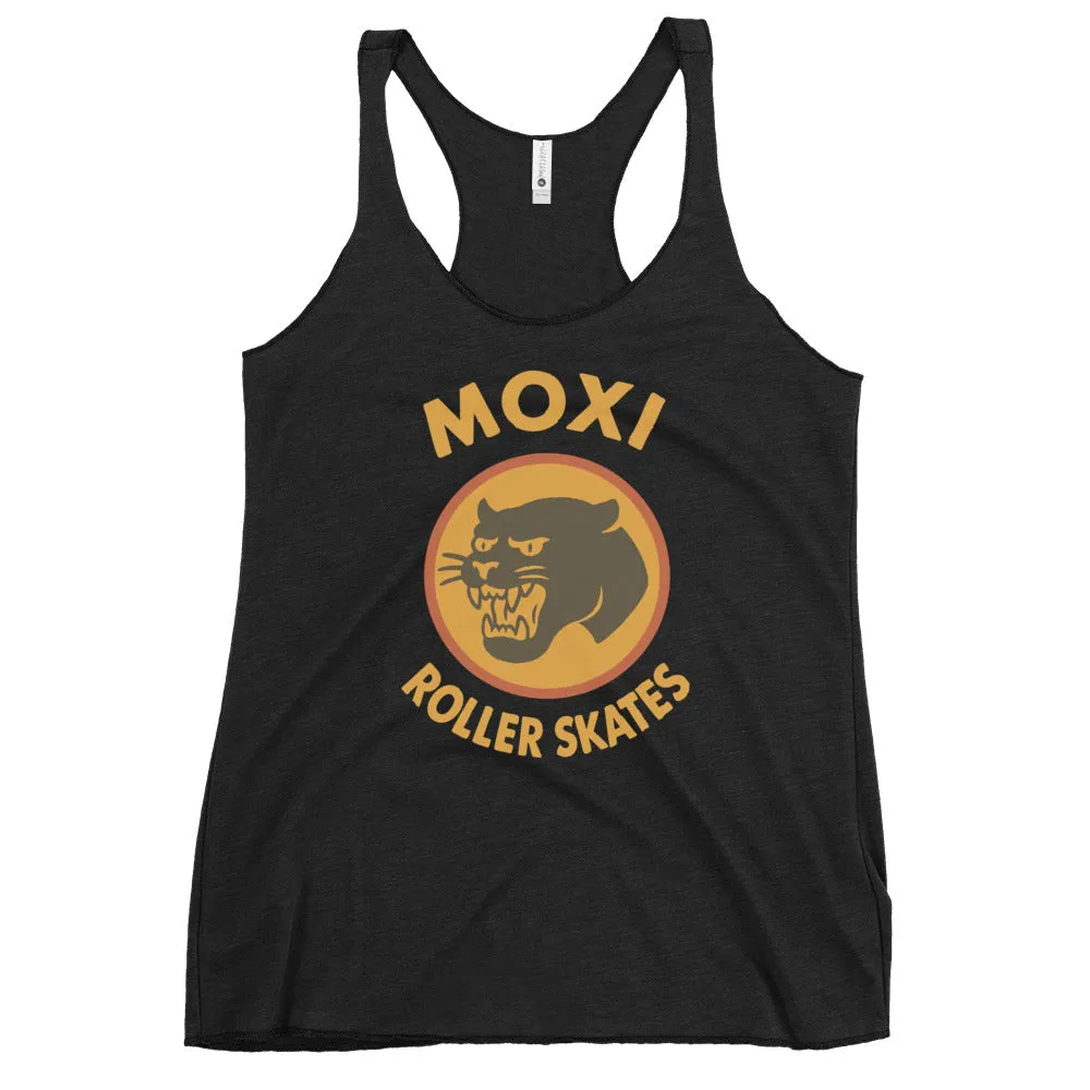 Panther Women's Racerback Tank sold by Moxi Skates