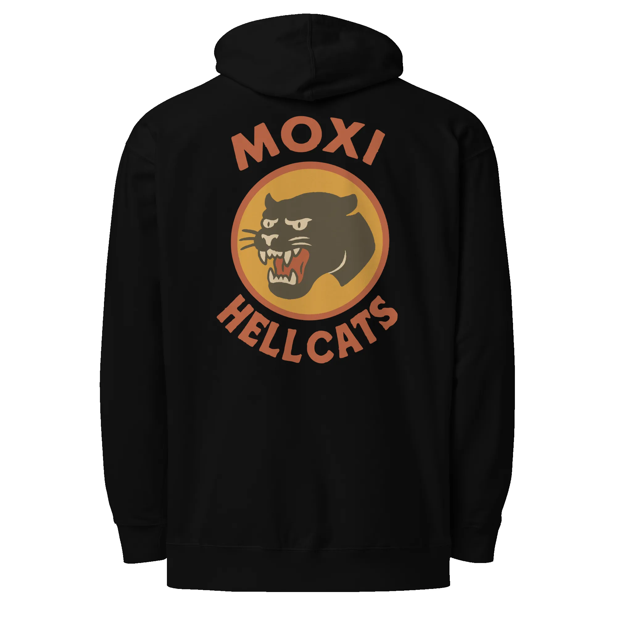 Moxi Hellcats Lightweight Hoodie – Back Graphic sold by Moxi Skates product image thumbnail 2